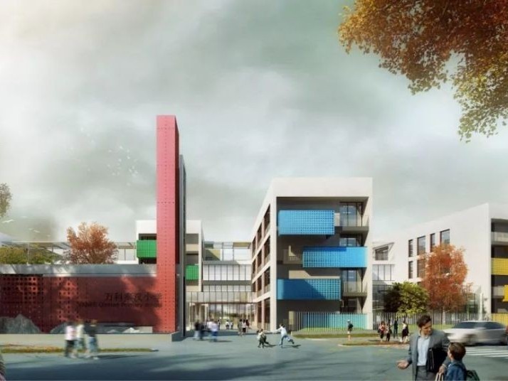 西安秦汉万科双语小学选用凯发K8轻质抹灰石膏