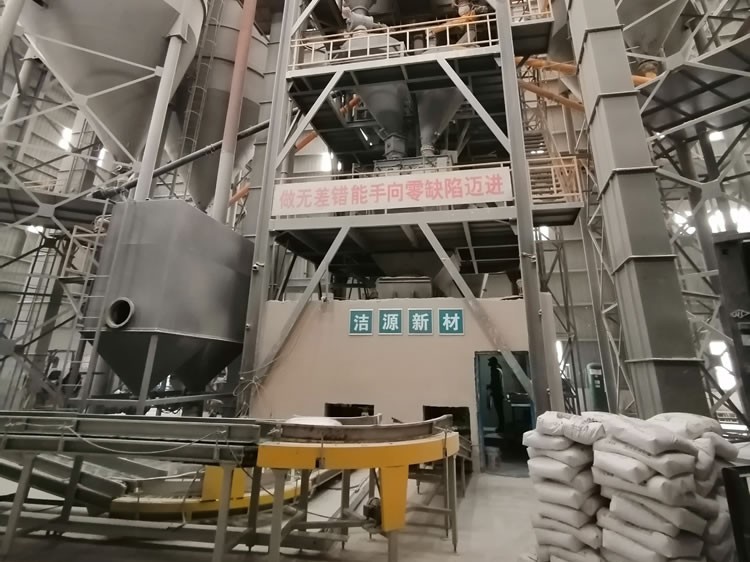 凯发K8轻质抹灰石膏生产工艺流程